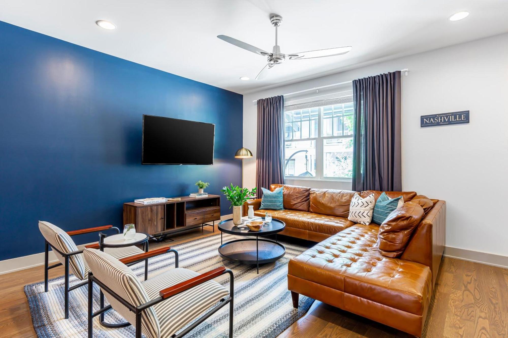 Waverly By Avantstay Nashville-Inspired Townhome W Luxury Kitchen Pool Table Zewnętrze zdjęcie